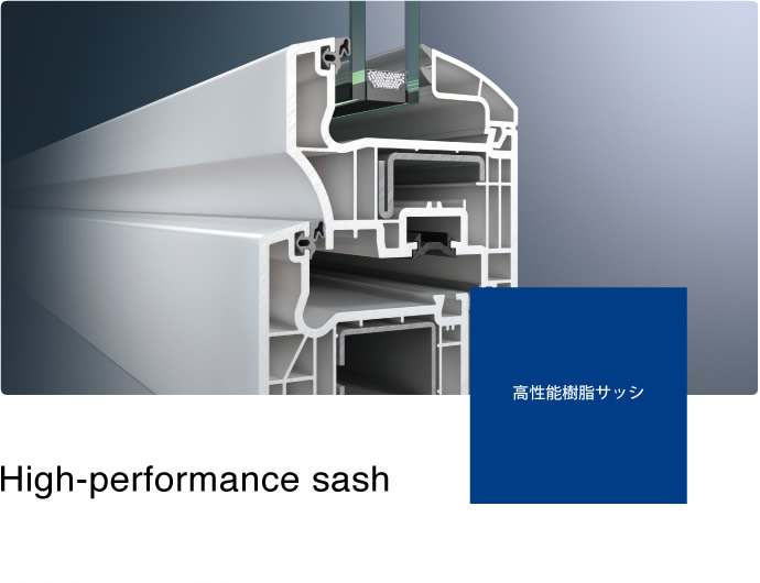 高性能樹脂サッシ