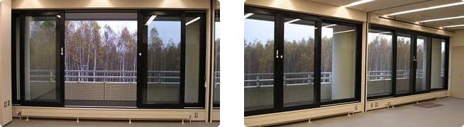 ヘーベーシーベ（大型引き戸）